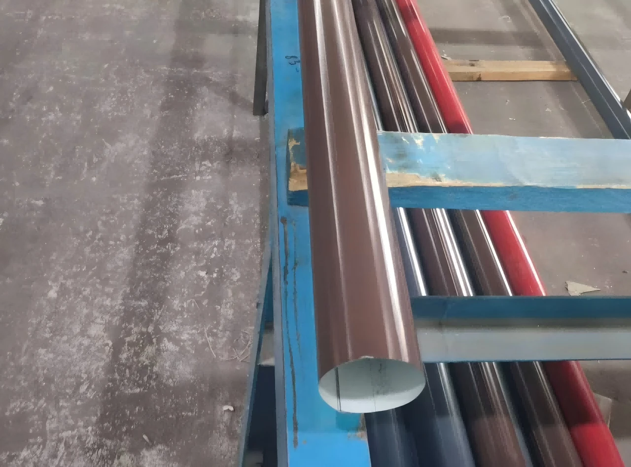 Automatic Round Downspout Roll Forming Machine Automatic Round Downspout Roll Forming Machine