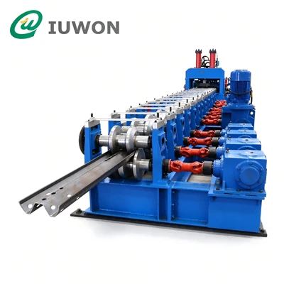 W Beam Guardrail Highway Safety Roll Forming Machine
